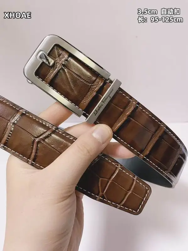 Ferragamo belt 35mmX95-125cm 8L201